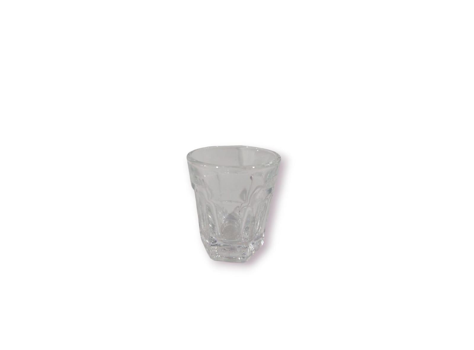 VASO VIDRIO TEQUILA FACETADO 30ML