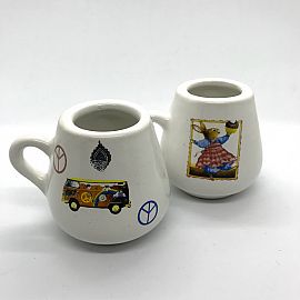 MATE CERAMICA ESTAMPADO CON ASA 